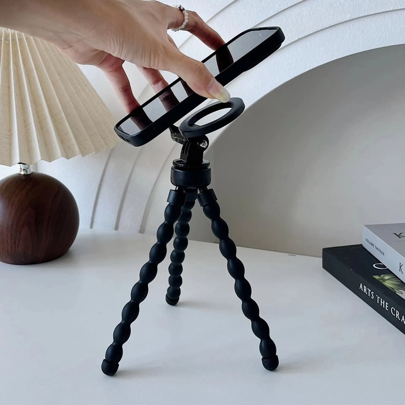 MagSafe Magnetic Octopus Tripod Flexible Phone Stand For Vlogging HandsFree Use 0
