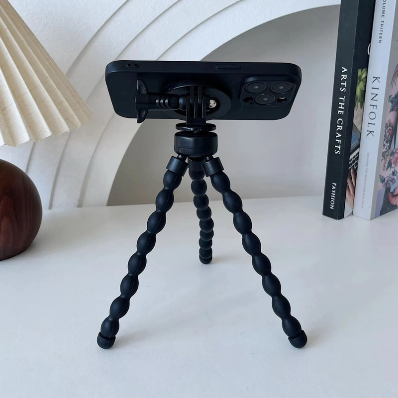 MagSafe Magnetic Octopus Tripod Flexible Phone Stand For Vlogging HandsFree Use 2
