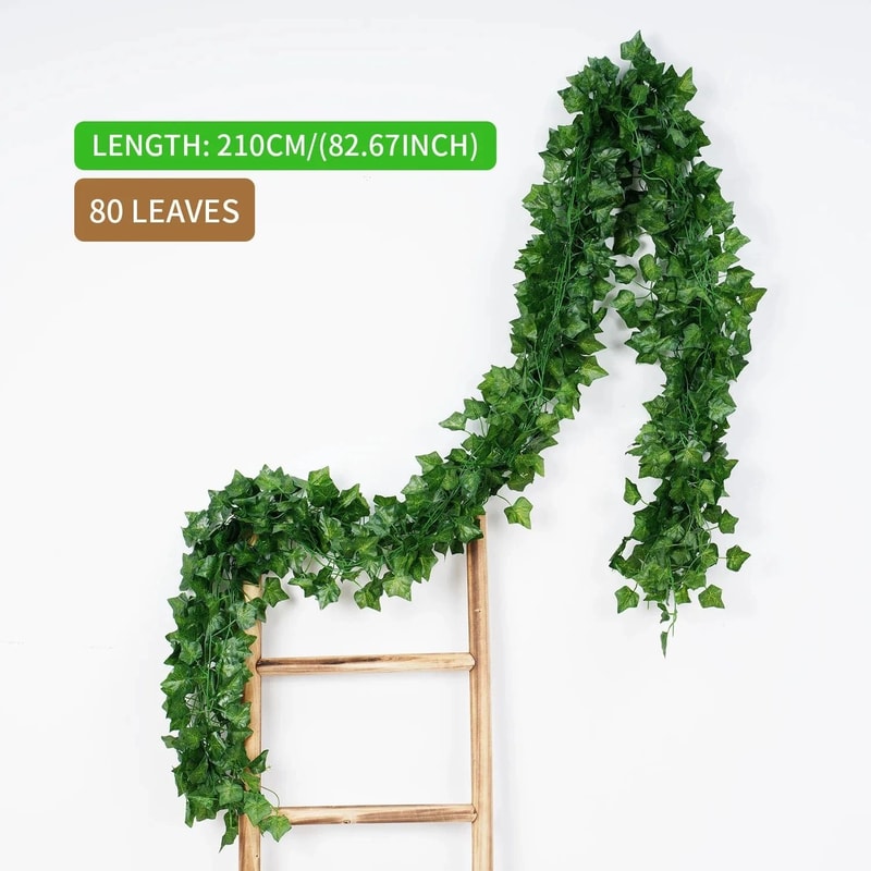 Artificial Ivy Hanging Vine Garland For Wall Room And Wedding Decor 12