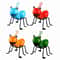 Cute Metal Ant Wall Art Sculptures For Garden And Home Decor 10