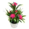 Colorful Artificial Potted Flower Bonsai For Table And Room Decor 11