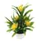 Colorful Artificial Potted Flower Bonsai For Table And Room Decor 6