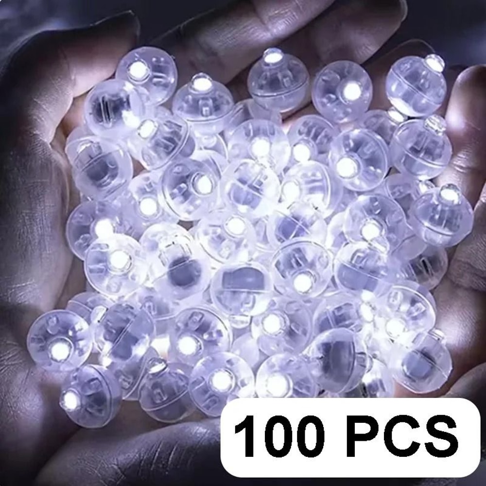 Mini LED Balloon Lights Set 50100 PCS For Party And Wedding Decorations 9