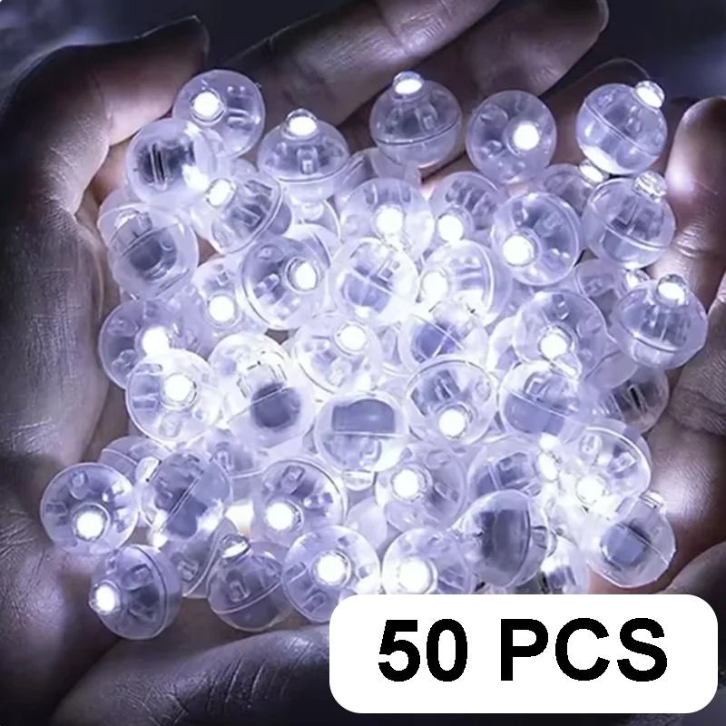 Mini LED Balloon Lights Set 50100 PCS For Party And Wedding Decorations 16