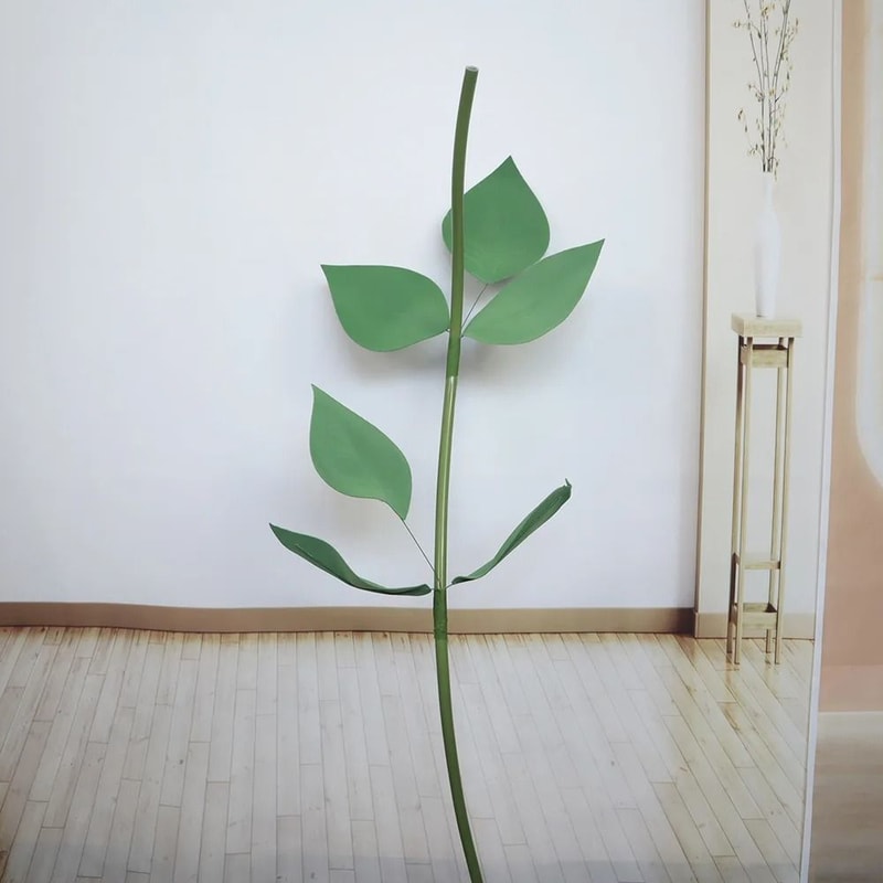 63Inch Floor Standing Flower Pole Base For Giant Paper Flower Displays And Event Decor 1