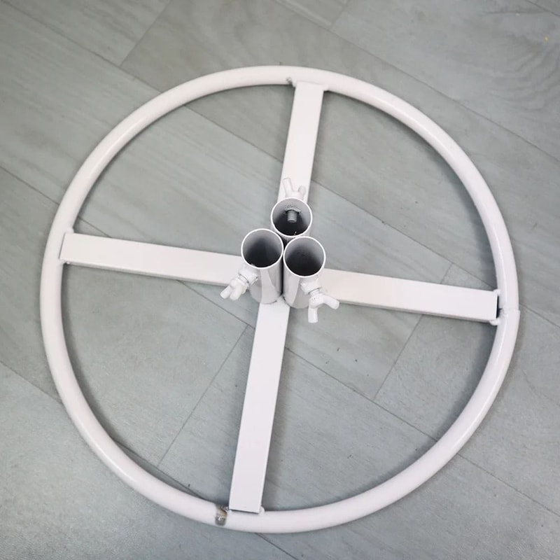 63Inch Floor Standing Flower Pole Base For Giant Paper Flower Displays And Event Decor 24