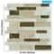 3D Waterproof Peel And Stick Kitchen Wall Tiles 12x12in 510PCS Set 8