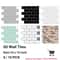 3D Waterproof Peel And Stick Kitchen Wall Tiles 12x12in 510PCS Set 0