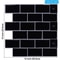 3D Waterproof Peel And Stick Kitchen Wall Tiles 12x12in 510PCS Set 16