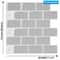 3D Waterproof Peel And Stick Kitchen Wall Tiles 12x12in 510PCS Set 21