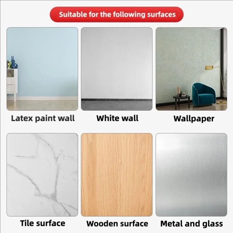 Transparent Electrostatic Wall Protection Film OilProof Kitchen Shield Sticker 3
