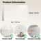 Transparent Electrostatic Wall Protection Film OilProof Kitchen Shield Sticker 12