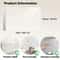 Transparent Electrostatic Wall Protection Film OilProof Kitchen Shield Sticker 14