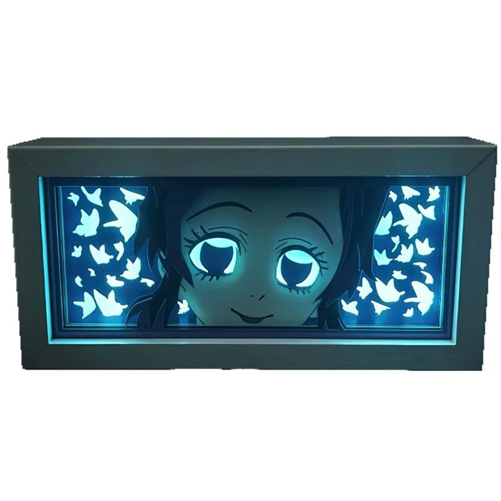 Demon Slayer Tanjiro 3D LED Light Box Night Lamp For Bedroom Decor 13
