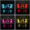 Demon Slayer Tanjiro 3D LED Light Box Night Lamp For Bedroom Decor 2