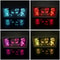 Demon Slayer Tanjiro 3D LED Light Box Night Lamp For Bedroom Decor 2