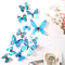 12PCS 3D Butterfly Wall Stickers Set Waterproof PVC Decorative Decals For Home And Events 4