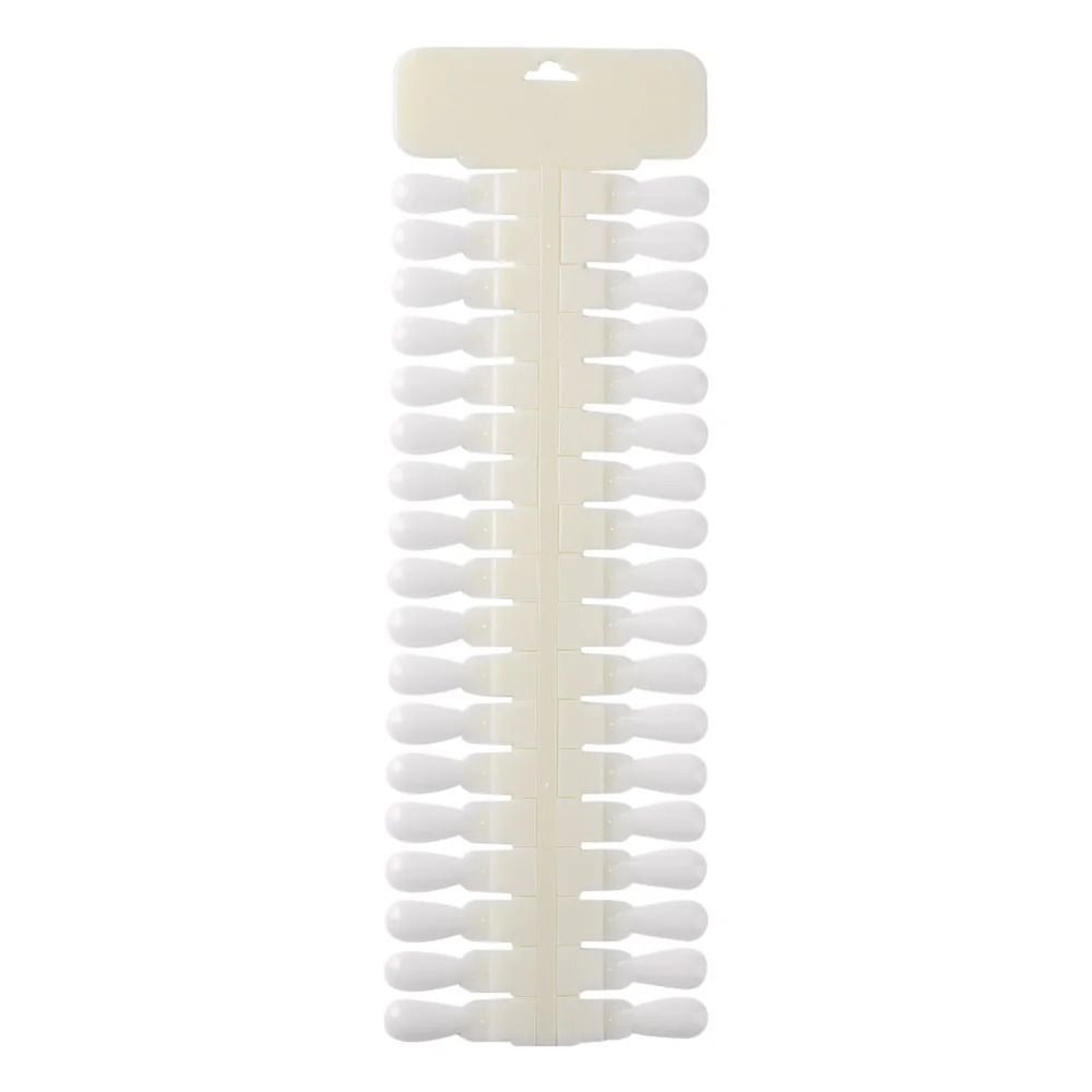36pcs Nail Art Display Board With Removable Tips Gel Polish Practice Palette 6