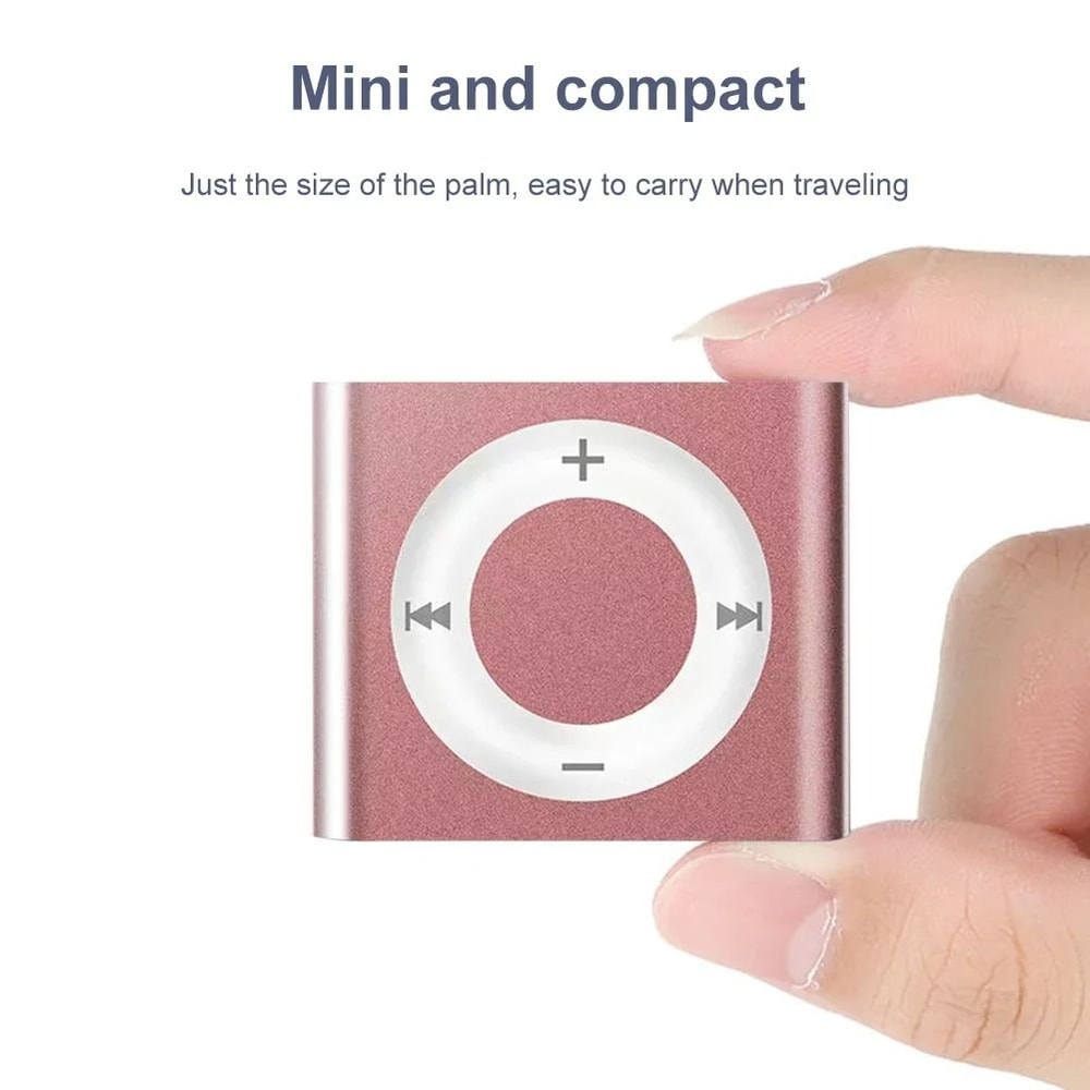Portable Touch Control MP3 Player With Speaker And 64GB Expansion For Sports And Study 2