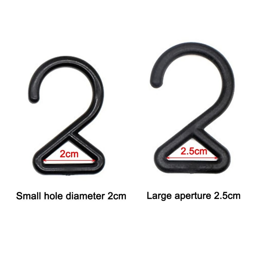 ZShaped Triangle Camping Hooks Set Portable MultiPurpose Outdoor Hanging Clips 10PCS 4