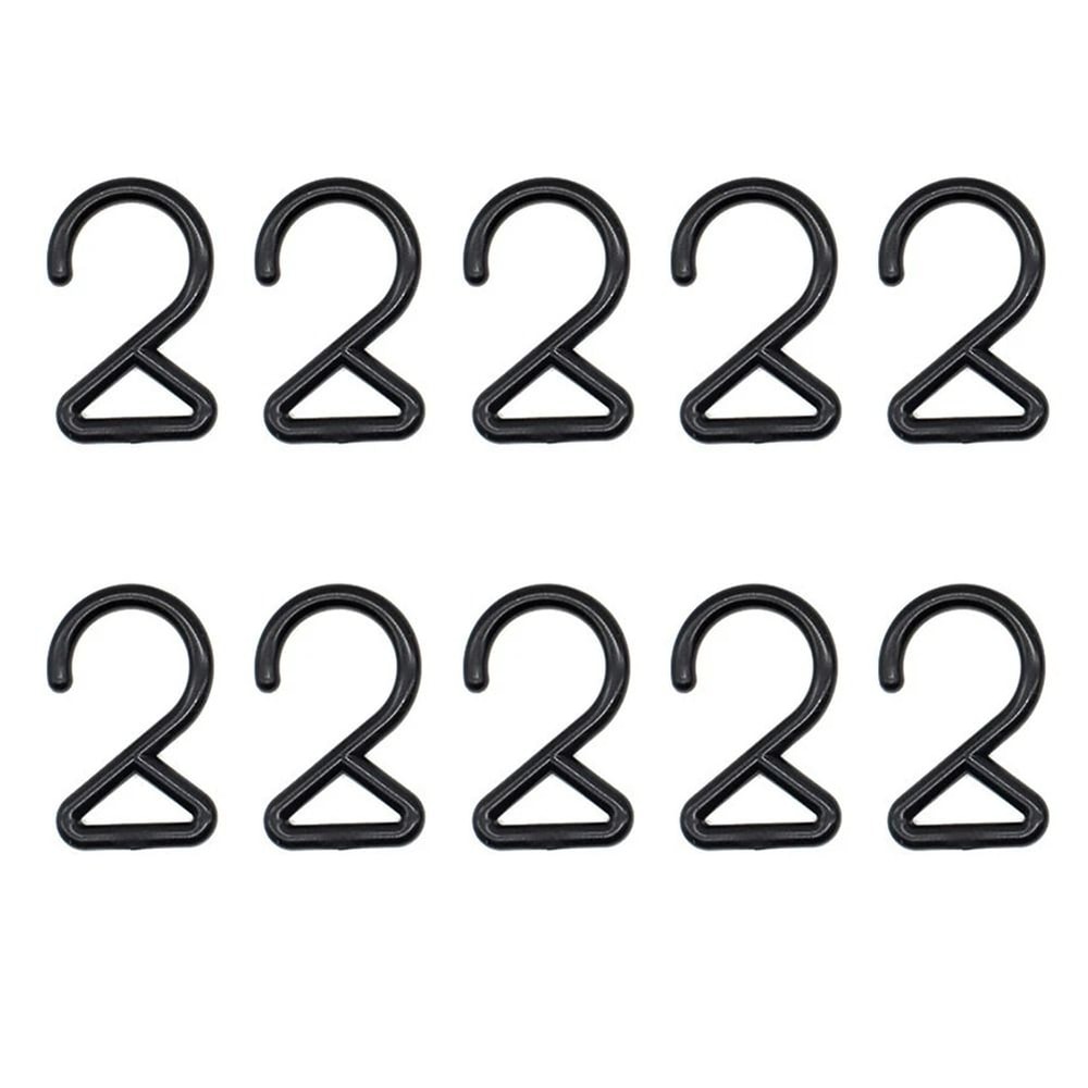 ZShaped Triangle Camping Hooks Set Portable MultiPurpose Outdoor Hanging Clips 10PCS 7
