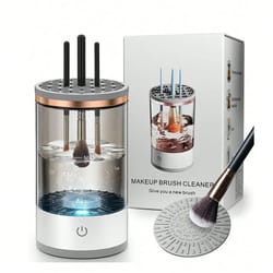 electric makeup brush cleaner machine automatic cosmetic brush washer dryer