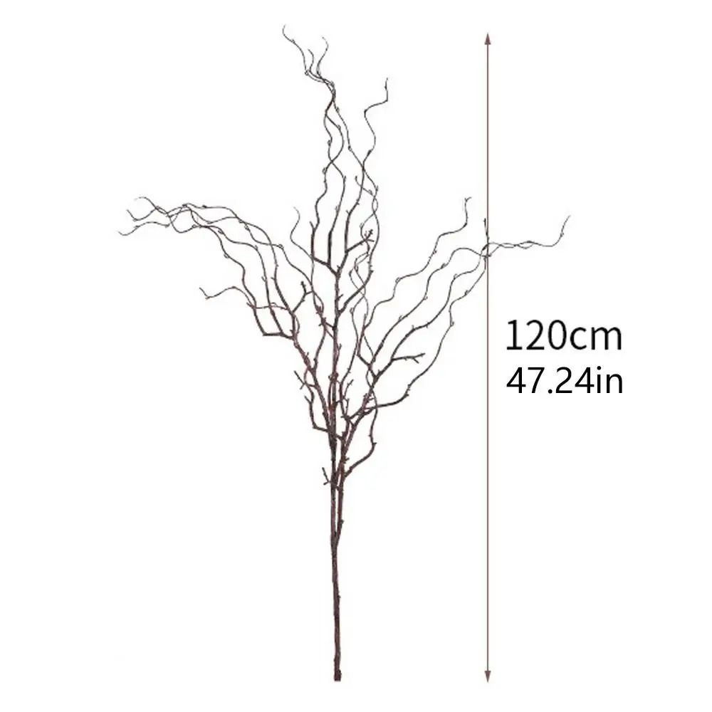 120cm Artificial Willow Branch Elegant Faux Tree Stem For Home And Living Room Decor 6