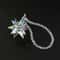 AB Crystal Rainbow Maker Car Pendant Hanging Prism Rearview Mirror Decor 3
