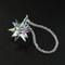 AB Crystal Rainbow Maker Car Pendant Hanging Prism Rearview Mirror Decor 3