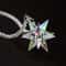 AB Crystal Rainbow Maker Car Pendant Hanging Prism Rearview Mirror Decor 5