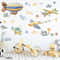 Removable Astronaut Wall Stickers Space Theme PVC Decals For Kids Room Decor 2