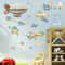 Removable Astronaut Wall Stickers Space Theme PVC Decals For Kids Room Decor 5