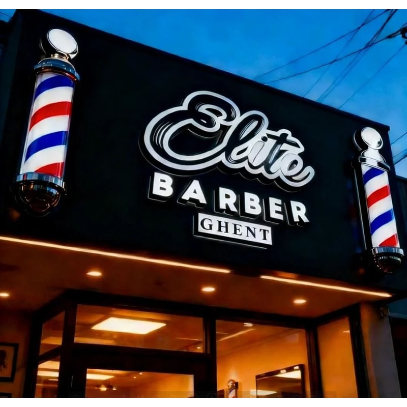 Custom LED Backlit Channel Letter Sign 3D Illuminated Business Logo Display 0