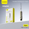 240W 2 In 1 Fast Charging Type C Cable With Foldable Phone Stand And Data Transfer 8