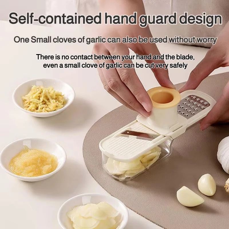 3 In 1 Ginger Garlic Grinder Manual Kitchen Slicer And Mincer Tool 3