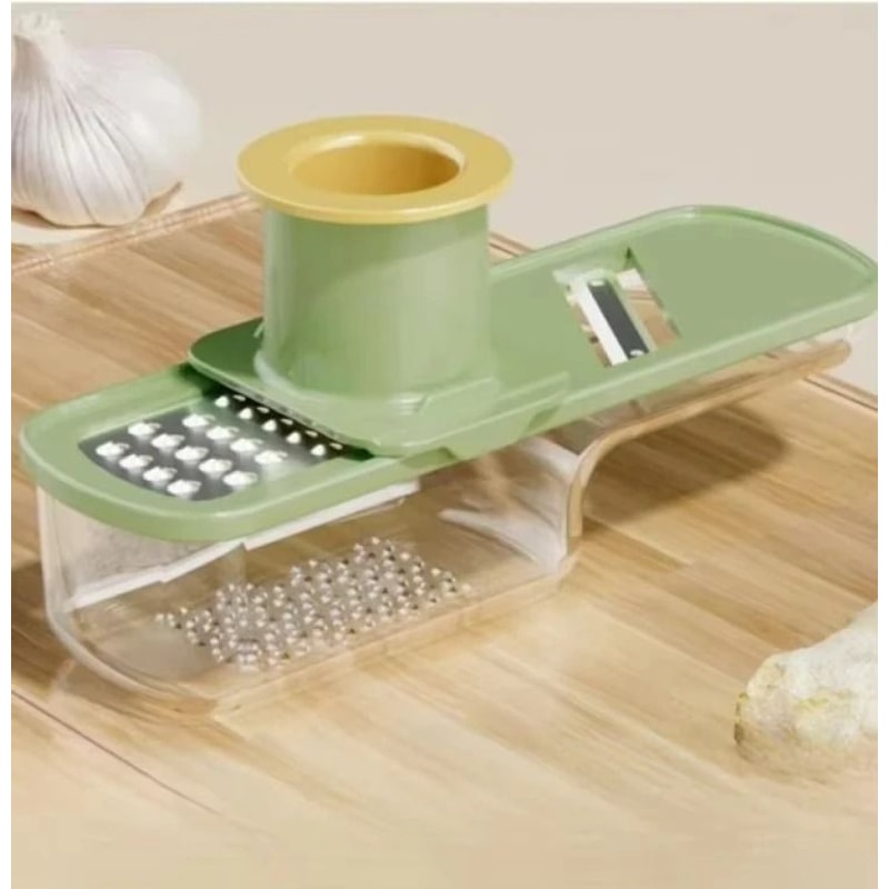 3 In 1 Ginger Garlic Grinder Manual Kitchen Slicer And Mincer Tool 8
