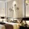 Modern Electroplated Stone Wall Hanging Art For Living Room Decor 6