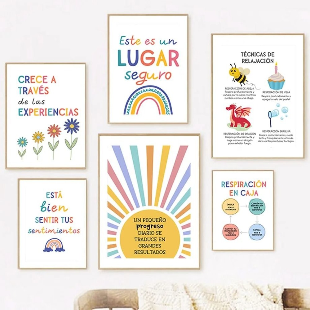 Growth Mindset Poster Therapy Office Wall Art Social Worker Decor Print 0
