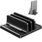Adjustable 4 Slot Vertical Laptop Stand Space Saving Desk Organizer 1