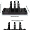 Adjustable 4 Slot Vertical Laptop Stand Space Saving Desk Organizer 3