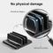 Adjustable 4 Slot Vertical Laptop Stand Space Saving Desk Organizer 4