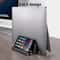 Adjustable 4 Slot Vertical Laptop Stand Space Saving Desk Organizer 6
