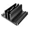 Adjustable 4 Slot Vertical Laptop Stand Space Saving Desk Organizer 8