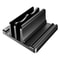 Adjustable 4 Slot Vertical Laptop Stand Space Saving Desk Organizer 8