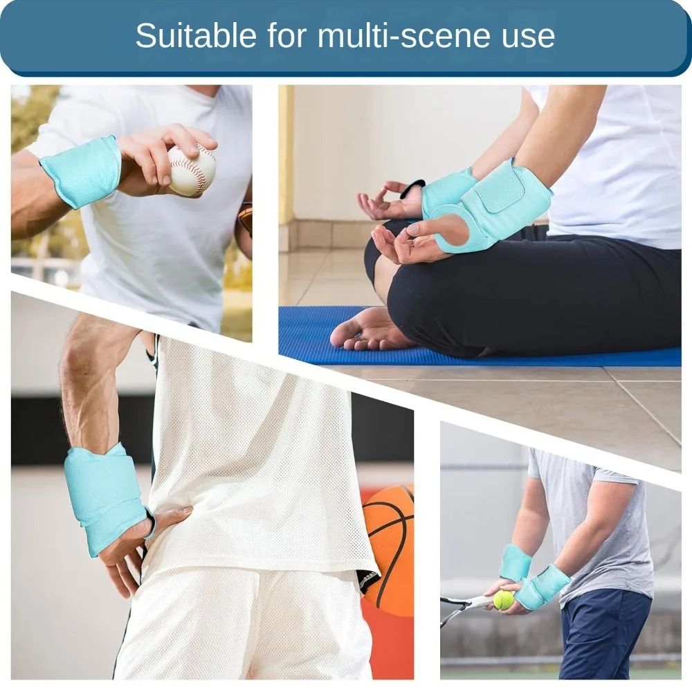 Wrist Ice Pack Wrap For Carpal Tunnel Relief Adjustable Gel Cold Therapy Brace 3