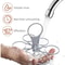 Foldable 6 Cup Reusable Drink Carrier Portable Coffee Cup Holder With Handle 3