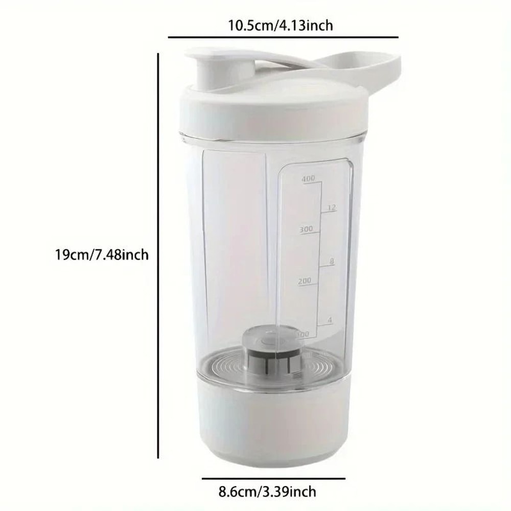 450ML Electric Self Stirring Protein Shaker Cup USB Rechargeable Mixing Bottle 2