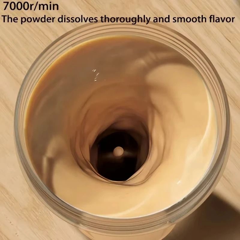 450ML Electric Self Stirring Protein Shaker Cup USB Rechargeable Mixing Bottle 5