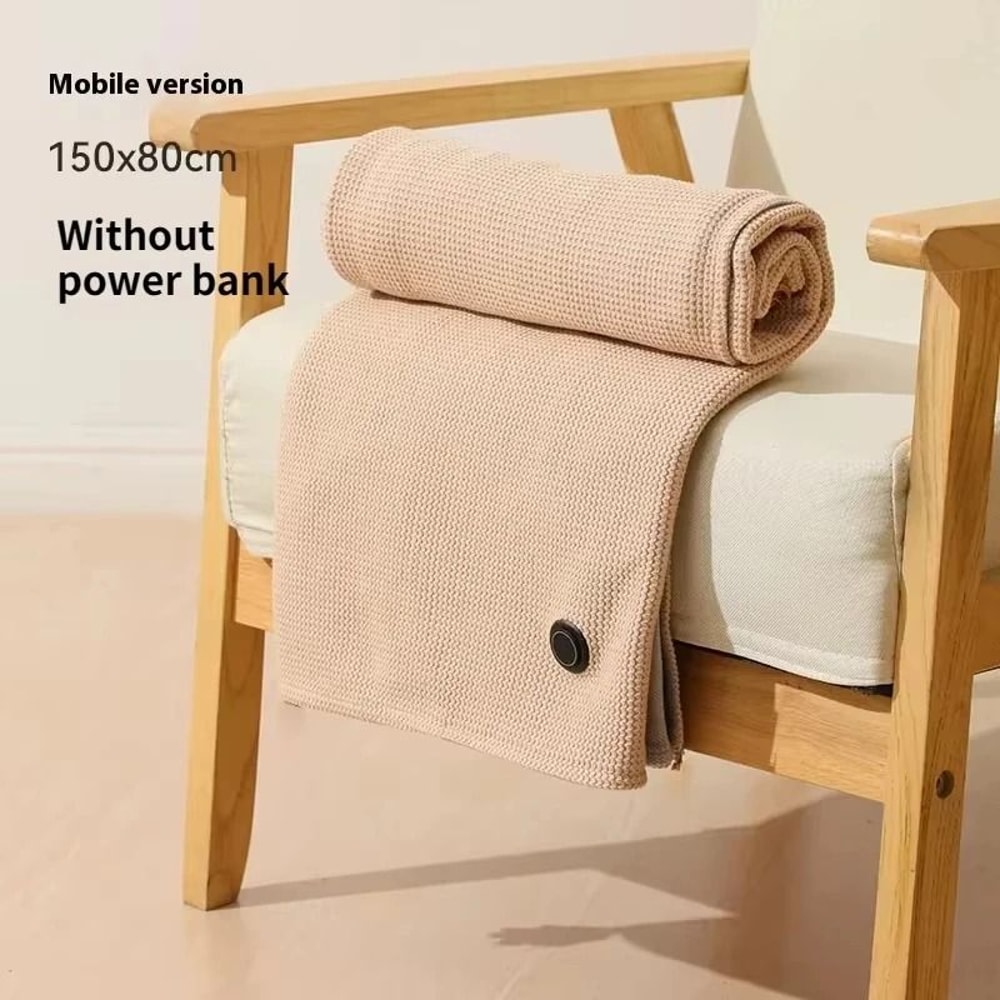 Wearable Electric Blanket USB Heated Portable Shawl With 3 Heat Levels 2