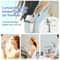 Rechargeable Handheld Cooling Fan 199Speed Portable Mini Fan With Turbo Airflow 4